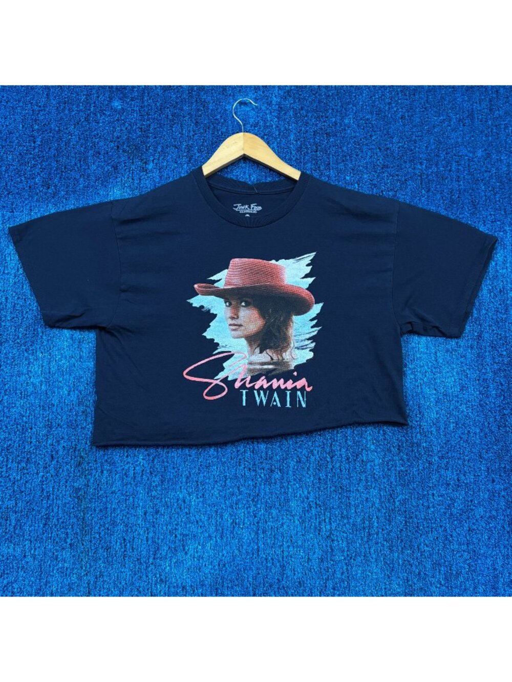 Shania Twain Graphic Crop Top Size Medium